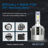 AILEO H7 Led Headlight Low Beam Lights CSP Chips High Power 10000LM 6000K Canbus For Volkswagen Golf 6 MK6 Golf 7 MK7 Touran 12V