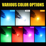 AILEO 10pcs High Bright T5 W1.2W  W3W LED For Air conditioner button light Instrument Lights Dashboard Warning Indicator Button