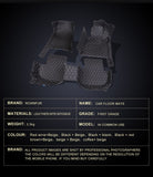 3D Car Floor MatS For KIA Sorento 2009-2019 years II III Prime 3D Car  Mats Waterproof Auto Mat Luxury Surround Protect Clean