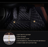 3D Car Floor MatS For KIA Sorento 2009-2019 years II III Prime 3D Car  Mats Waterproof Auto Mat Luxury Surround Protect Clean