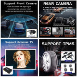 Android 11 8 Core 8GB+128GB Car Radio GPS Audio For Audi A6 S6 A7 C7 RS7 RS6 S7 2012-2018 1920*720 GPS navigation Rotate player