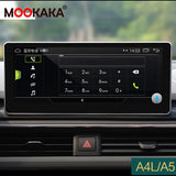 MOOKAKA Android 10 Qualcomm 4G LTE 10.25&quot; For Audi A5 B9 2016-2019 Car GPS Navigation Multimedia Player Auto Radio Tape Recorder