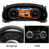 ZJCGO Auto Accessories 12.3“ LCD Instrument Dash Panel Board Meter Screen for Jeep Wrangler JK 2011~2017 Linux OS System