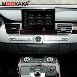 For Audi A8 A8L D4 2009 - 2017 Android 10.0 64GB Car Multimedia Player GPS Navigation Auto Radio Stereo Head Unit Tape Recorder