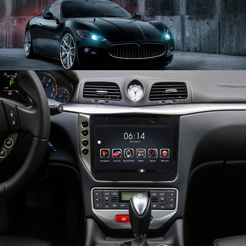 Android 9.0 Car Multimedia Player For Maserati GT/GC GranTurismo 2007-2017 Navi Radio Navi Stereo Touch Screen Head Unit