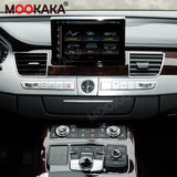 For Audi A8 A8L D4 2009 - 2017 Android 10.0 64GB Car Multimedia Player GPS Navigation Auto Radio Stereo Head Unit Tape Recorder