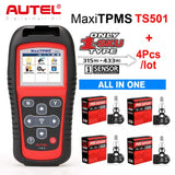 Autel TPMS Sensor MX-Sensor 2 in 1 Tire Repair Tools TPMS Sensor Support Programing With TS501 TS508 Equal 433 MHZ+315MHZ