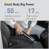 Baseus 15000Pa Car Vacuum Cleaner Wireless Vacuum Cleaner with LED