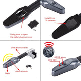 Car Steering Wheel Lock Universal Security Car for Anti Theft Protection with Safety Alarm