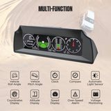 AUTOOL X90 GPS HUD Car Speed Slope Meter Inclinometer