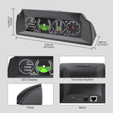 AUTOOL X90 GPS HUD Car Speed Slope Meter Inclinometer