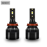 YHKOMS H4 LED H7 LED 20000LM H1 H8 H9 H11 9005 HB3 9006 HB4 9012 Car LED Light Bulb Auto Fog Lamp Automobiles  Headlamp 6000K