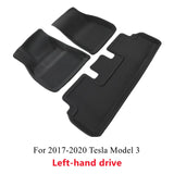 BAFIRE 3D Foot Pad For Tesla Model 3 Model Y Custom Floor Liners