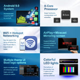 Car TV Headrest Monitor 10.6 Inch Android 9.0 1080P