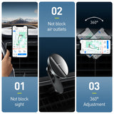 Baseus Magnetic Car Phone Holder Wireless Charger