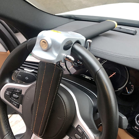 Car Steering Wheel Anti-Theft Lock Foldable Security for Cars