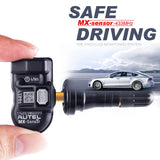 Autel Original MX Sensors TPMS 433MHz MX-Sensor Universal Programmable Clamp-in TPMS Sensor Tire Pressure Tool Rubber Head