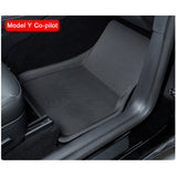 2021 Tesla Model Y Waterproof Non-Slip trunk Floor Mat TPE XPE Modified Accessories 3PCS