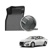 Fully Surrounded Foot Pad For Nissan Sentra 2020 Car Waterproof Non-Slip Rubber Floor Mat TPE Car Accessories